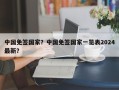 中国免签国家？中国免签国家一览表2024最新？