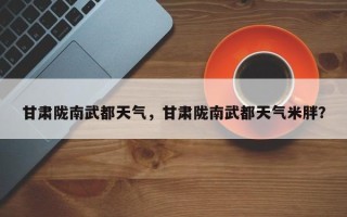 甘肃陇南武都天气，甘肃陇南武都天气米胖？