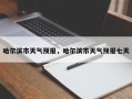 哈尔滨市天气预报，哈尔滨市天气预报七天