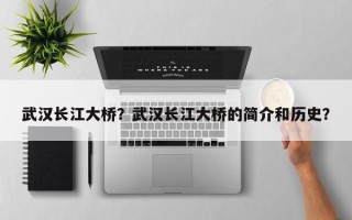 武汉长江大桥？武汉长江大桥的简介和历史？