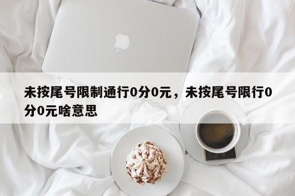 未按尾号限制通行0分0元，未按尾号限行0分0元啥意思-第1张图片-潇倩百科